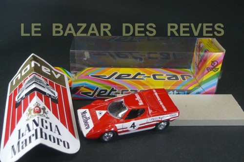 Norev france jet car lancia - france.,